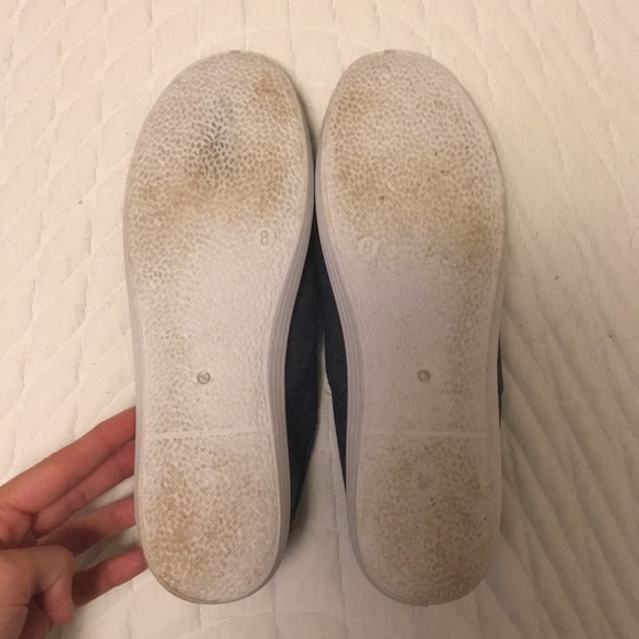 Blue and White Sneakers - Picture 4 of 4